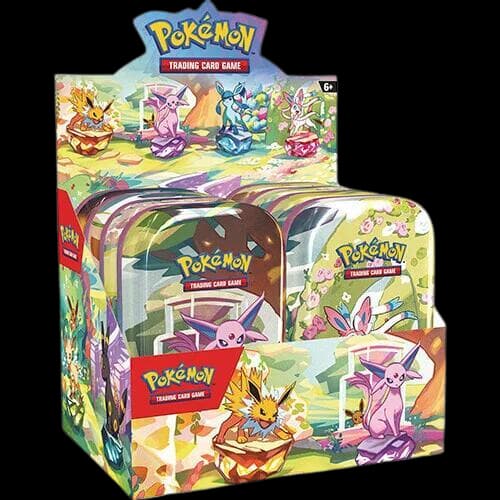 Prismatic Evolutions Mini Tin Display – Tin