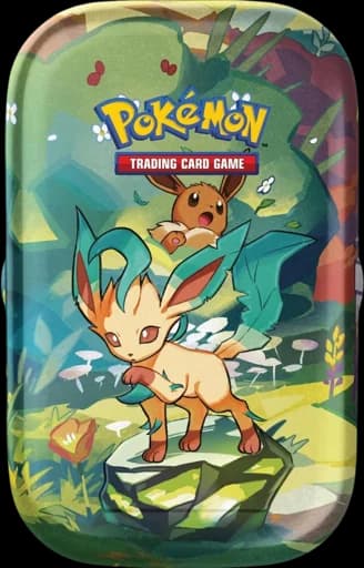 Prismatic Evolutions Mini Tin - Leafeon