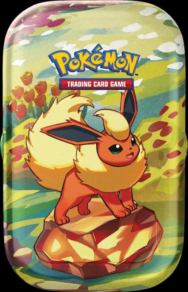Prismatic Evolutions Mini Tin - Flareon – Tin