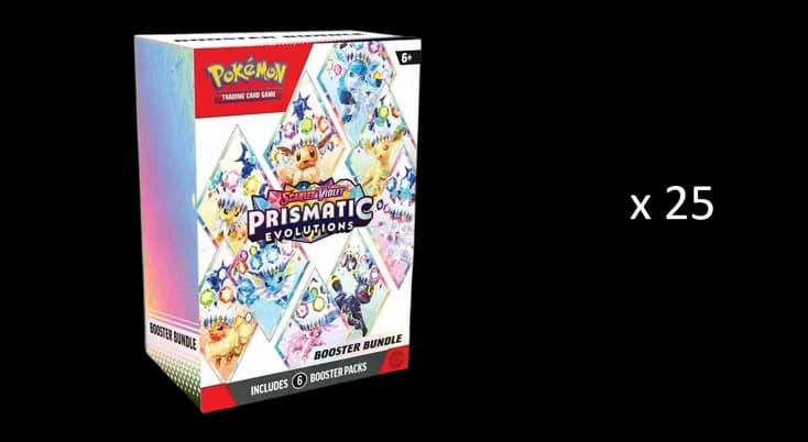 Prismatic Evolutions Booster Bundle Case – Booster Bundle