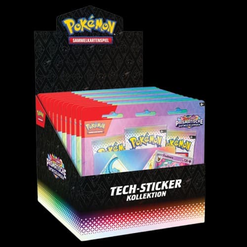 Prismatic Evolutions Tech Sticker Collection Case – Other