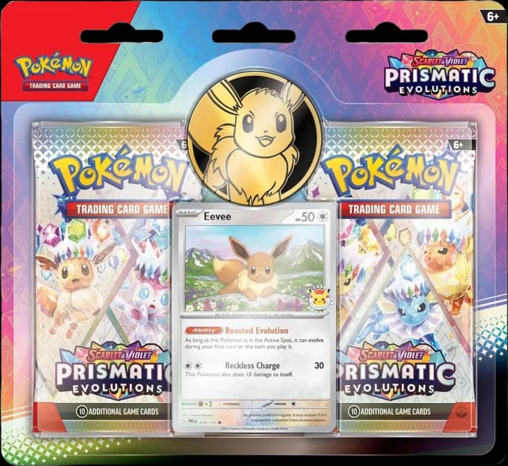 Prismatic Evolutions 2-Pack Blister - Eevee – Blister