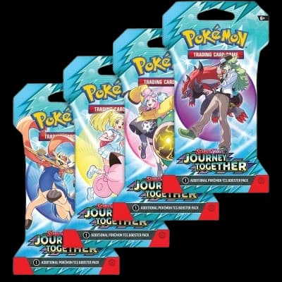 Journey Together Sleeved Booster Pack Art Bundle (Set of 4) – Booster Pack