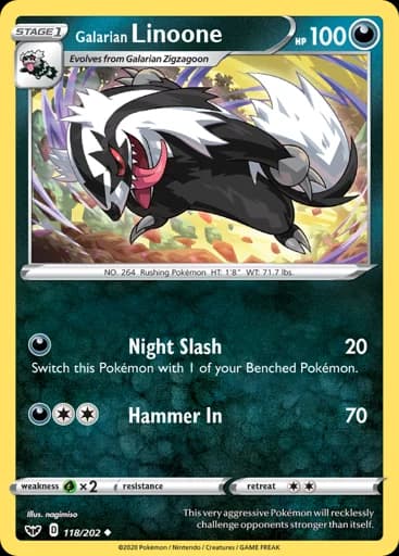 Galarian Linoone
