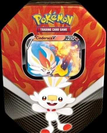 Sword & Shield Galar Partners International Tin - Cinderace V