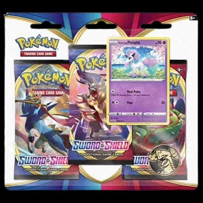 Sword & Shield 3-Pack Blister - Galarian Ponyta – Blister