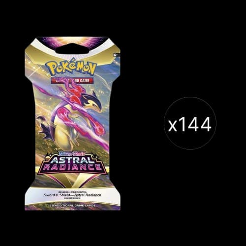 Astral Radiance Sleeved Booster Pack Case – Booster Pack