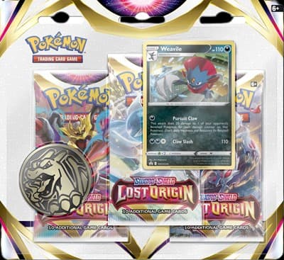 Lost Origin 3-Pack Blister - Weavile – Blister