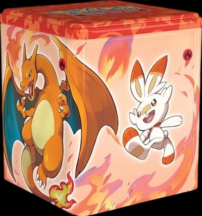 Lost Origin Pokemon Stacking Tin: Fire – Tin