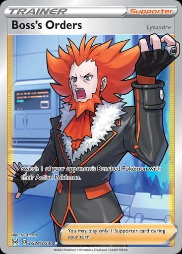 Boss's Orders #TG24/TG30 Pokémon card