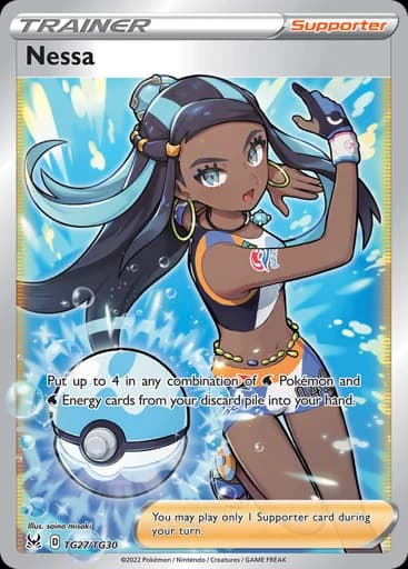 Nessa #TG27/TG30 Pokémon card