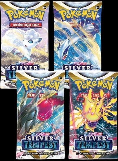 Silver Tempest Booster Pack Art Bundle (Set of 4) – Booster Pack