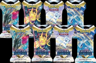 Silver Tempest Sleeved Booster Pack Bundle (Set of 8) – Booster Pack