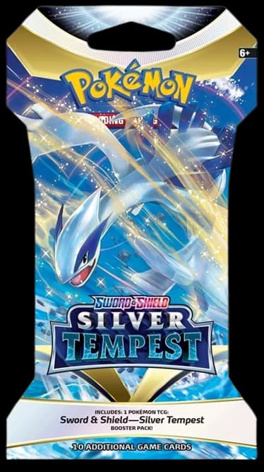 Silver Tempest Sleeved Booster Pack – Booster Pack