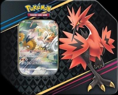 Crown Zenith Tin - Galarian Zapdos – Tin