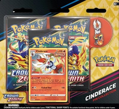 Crown Zenith Pin Collection - Cinderace – Collection