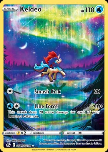 Keldeo #GG07/GG70 Pokémon card
