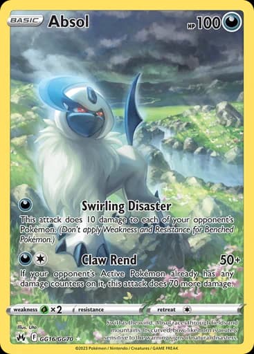 Absol #GG16/GG70 Pokémon card