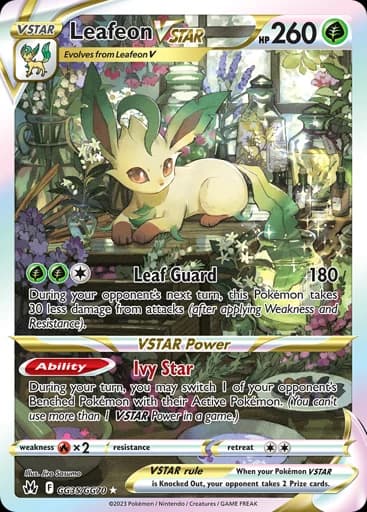 Leafeon VSTAR #GG35/GG70 Pokémon card