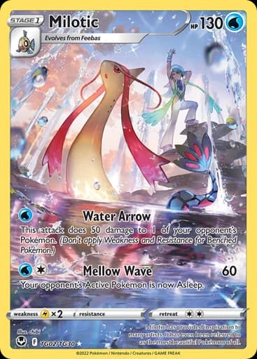 Milotic #TG02/TG30 Pokémon card