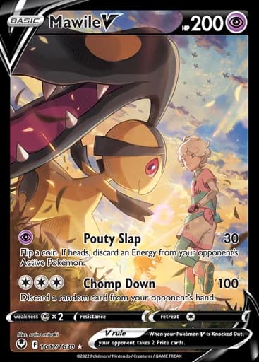 Mawile V #TG17/TG30 Pokémon card