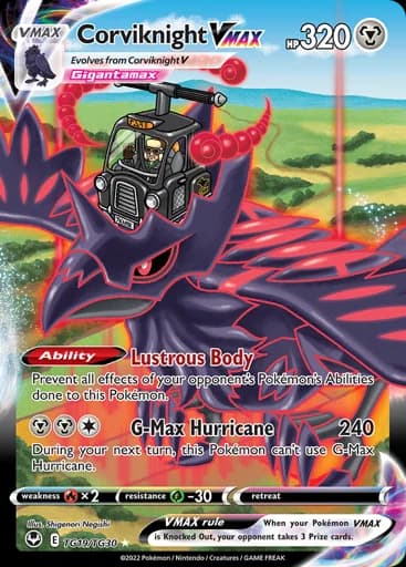 Corviknight VMAX #TG19/TG30 Pokémon card