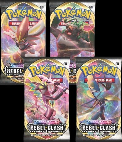 Rebel Clash Booster Pack Art Bundle (Set of 4) – Booster Pack
