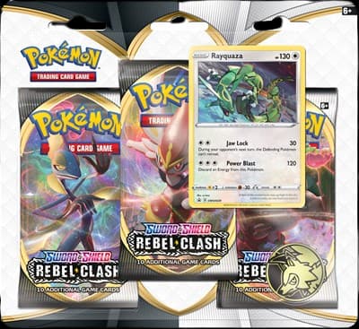 Rebel Clash 3-Pack Blister - Rayquaza – Blister