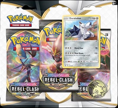 Rebel Clash 3-Pack Blister - Duraludon – Blister