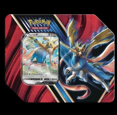 Rebel Clash Legends of Galar Tin - Zacian V – Tin