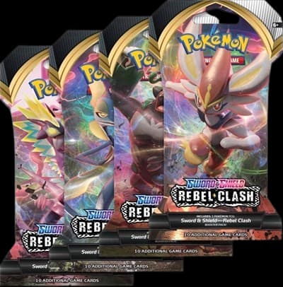 Rebel Clash Sleeved Booster Pack Art Bundle (Set of 4) – Booster Pack