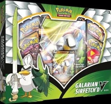 Darkness Ablaze Galarian Sirfetch'd V Box