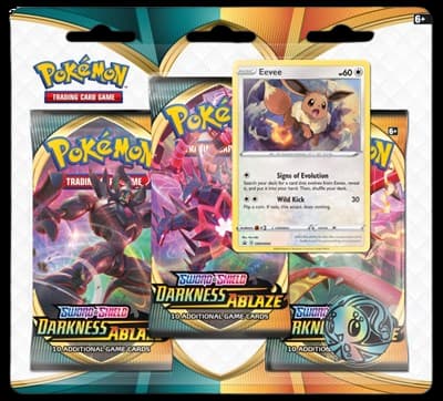 Darkness Ablaze 3 Pack Blister - Eevee – Blister