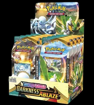 Darkness Ablaze Theme Deck Display