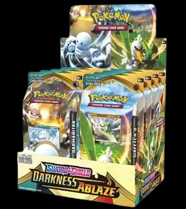 Darkness Ablaze Theme Deck Display