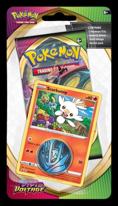 Vivid Voltage Single Pack Blister - Scorbunny – Blister