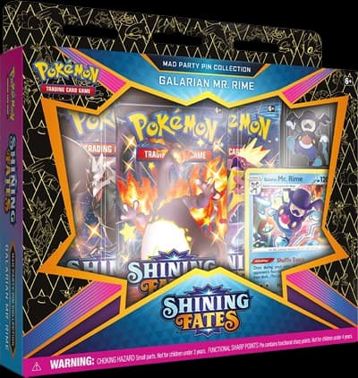 Shining Fates Mad Party Pin Collection - Galarian Mr. Rime – Collection
