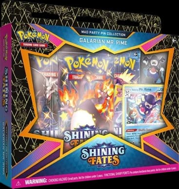 Shining Fates Mad Party Pin Collection - Galarian Mr. Rime