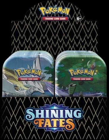 Shining Fates Mini Tin Display