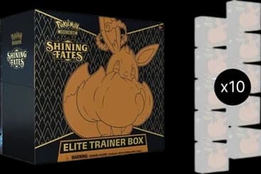 Shining Fates Elite Trainer Box Case