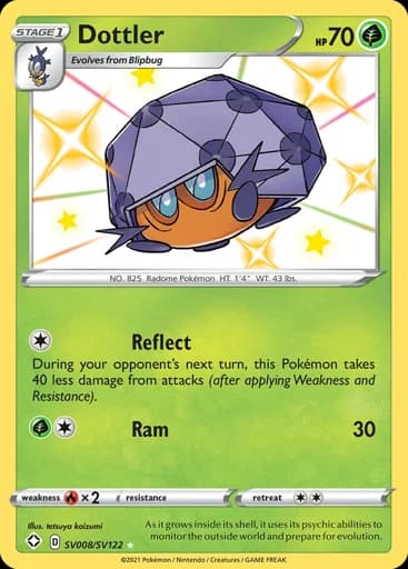 Dottler #SV008/SV122 Pokémon card