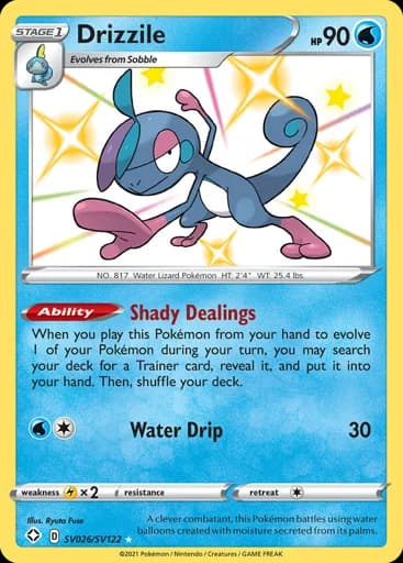 Drizzile #SV026/SV122 Pokémon card