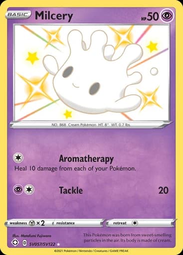 Milcery #SV057/SV122 Pokémon card