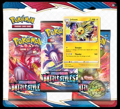 Battle Styles 3-Pack Blister - Jolteon – Blister