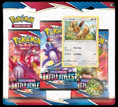 Battle Styles 3-Pack Blister - Eevee – Blister