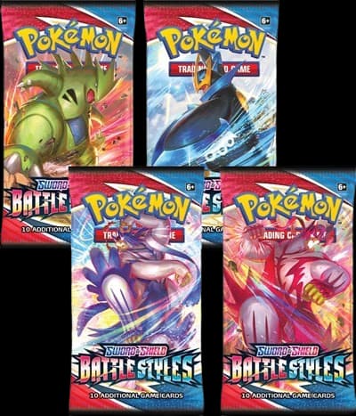 Battle Styles Booster Pack Art Bundle (Set of 4) – Booster Pack