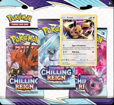 Chilling Reign 3-Pack Blister - Eevee – Blister