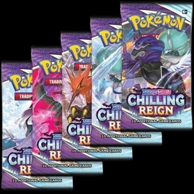 Chilling Reign Booster Pack Art Bundle (Set of 5) – Booster Pack