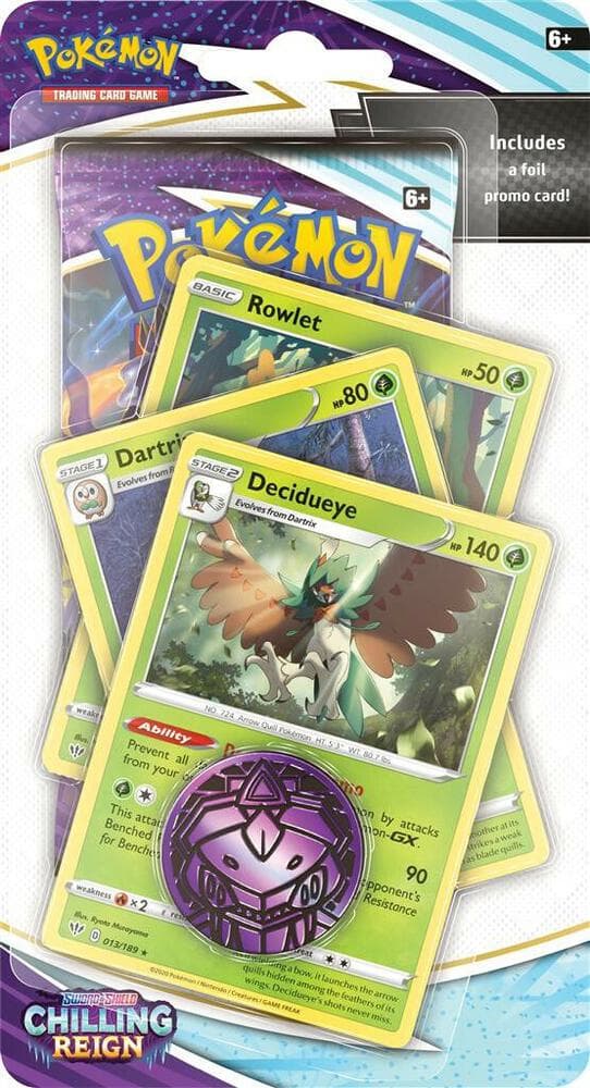 Chilling Reign Premium Checklane Blister - Decidueye – Blister
