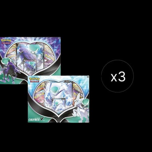 Chilling Reign Ice Rider/ Shadow Rider Calyrex V Box Case – Other